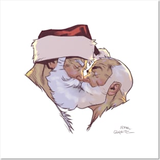 Santa and Mr Claus Posters and Art